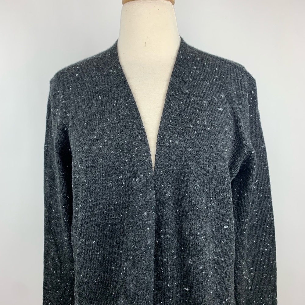 Madewell Kent Donegal Black Cozy Yarn Sweater - Picture 6 of 8
